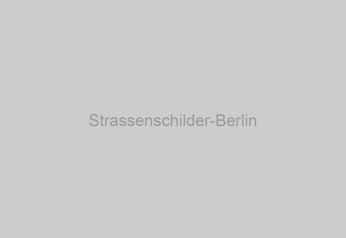 Strassenschilder-Berlin