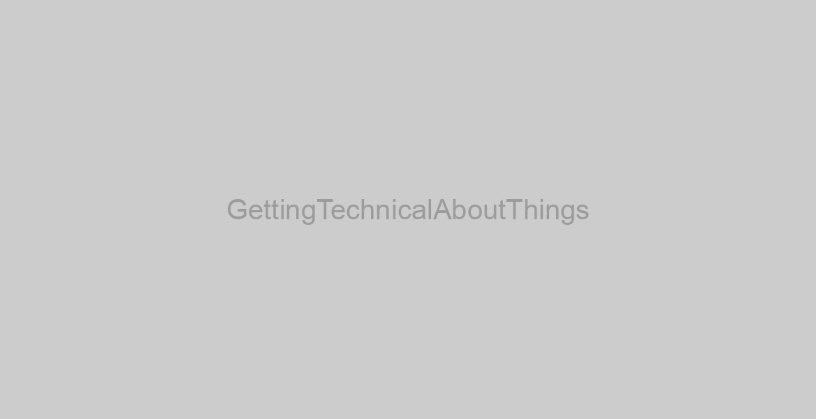 GettingTechnicalAboutThings