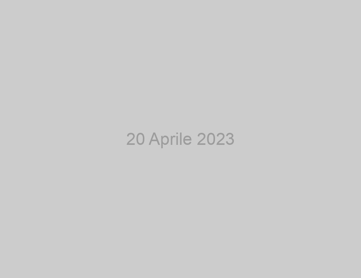 20 Aprile 2023