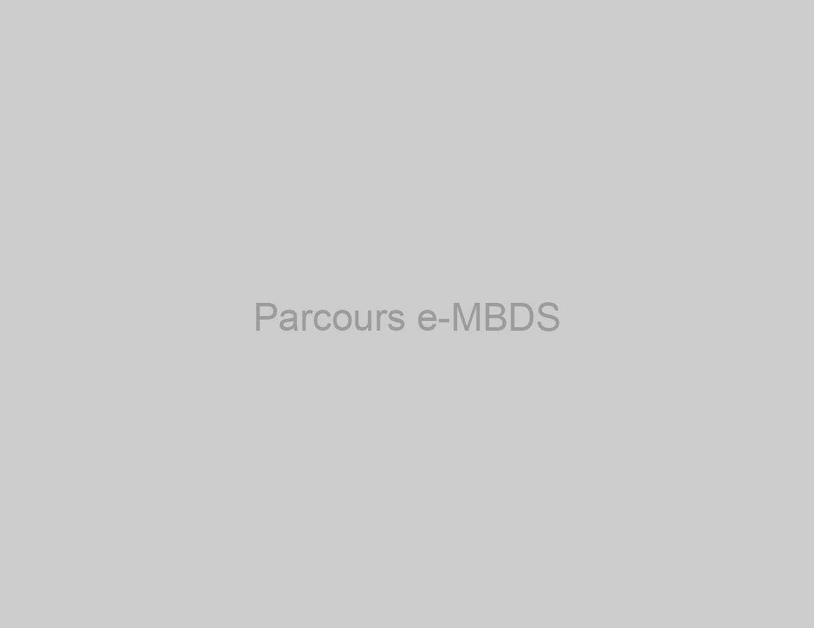 Parcours e-MBDS