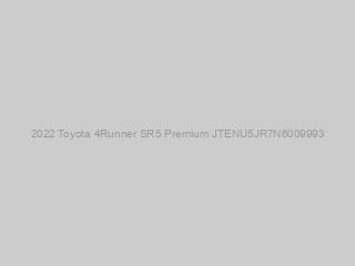 Get approved on this 2022 Toyota 4Runner SR5 Premium JTENU5JR7N6009993!