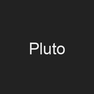 Photo of Pluto.