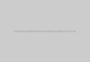 Logo KAIROS ENGENHARIA E GERENCIAMENTO LTDA