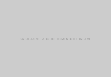 Logo KALU - ARTEFATOS DE CIMENTO LTDA - ME