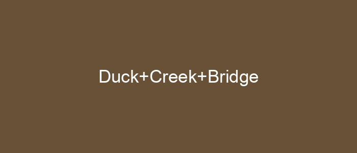 Duck Creek Bridge