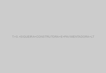 Logo T. S. SIQUEIRA CONSTRUTORA E PAVIMENTADORA LT