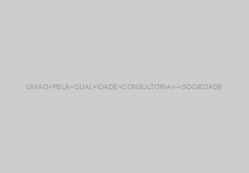 Logo UNIAO PELA QUAL IDADE CONSULTORIA - SOCIEDADE