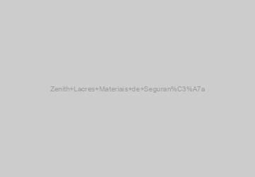 Logo Zenith Lacres Materiais de Segurança