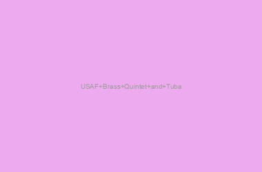 USAF Brass Quintet and Tuba/Euphonium Quartet