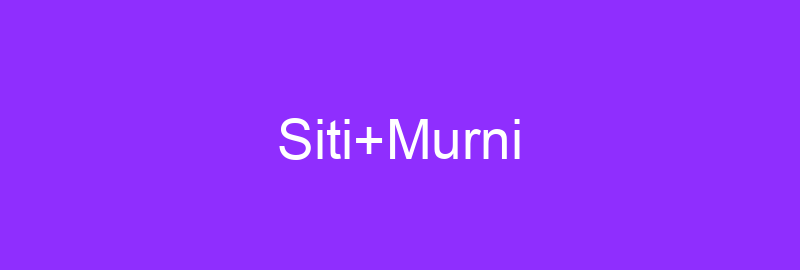 Siti Murni